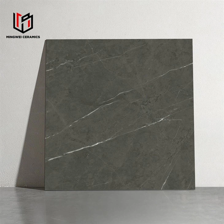 Cement Gray Matte Design Ceramic Tiles