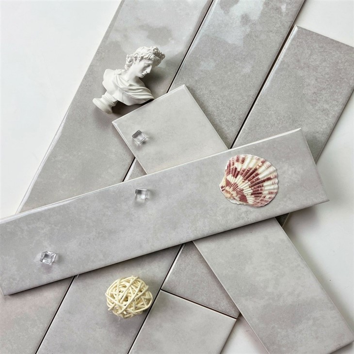 Mosaic Wall Tile Series - Pearl White